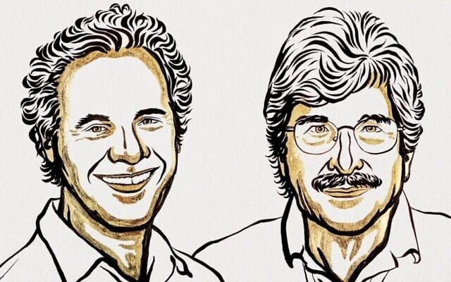 Victor Ambros (left) and Gary Ruvkun, winners of the 2024 Nobel Prize in Medicine. (Nobel Prize Outreach)