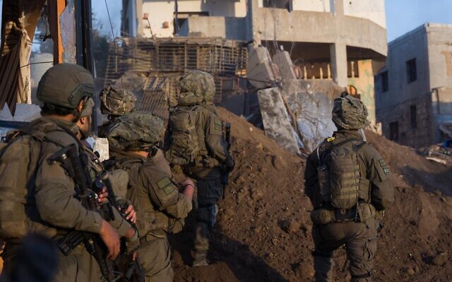 IDF troops in the Golani Brigade operate in southern Lebanon, in an image released on October 16, 2024. (Israel Defense Forces) IDF troops in the Golani Brigade operate in southern Lebanon, in an image released on October 16, 2024. (Israel Defense Forces)