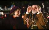Rivka Michaeli (left) and Uri Hochman in 'The Property,' the debut film by director Dana Modan based on the graphic novel written by her sister Rutu Modan (Credit Yaron Sherf/July August Deadline Productions and Lev Cinemas)