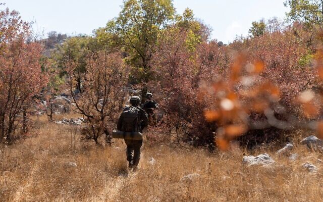 IDF troops operate in southern Lebanon in a handout photo cleared for publication on November 10, 2024. (Israel Defense Forces) IDF troops operate in southern Lebanon in a handout photo cleared for publication on November 10, 2024. (Israel Defense Forces)