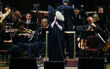 Sia performing at the Anti-Defamation League's annual ADL In Concert Against Hate, in Washington, November 18, 2024. (Jemal Countess / GETTY IMAGES NORTH AMERICA / Getty Images via AFP)