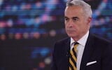 Picture taken on November 13, 2024 shows presidential candidate Calin Georgescu at the Romanian tv station "Digi 24" in Bucharest, Romania, on November 13, 2024. (Octav Ganea / DIGI24/INQUAM PHOTOS / AFP)