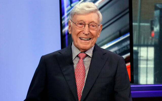 Home Depot co-founder Bernie Marcus appears on "Cavuto: Coast to Coast," with anchor Neil Cavuto, on the Fox Business Network, in New York, June 24, 2019. (AP Photo/Richard Drew, File)