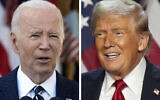 This combo image shows US President Joe Biden, left, and President-elect Donald Trump, right. (AP Photo/Susan Walsh, left; Alex Brandon, right)
