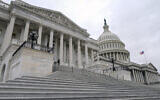 The US Capitol, including the House of Representatives, left, is seen on November 14, 2024, in Washington. (AP/Mariam Zuhaib)