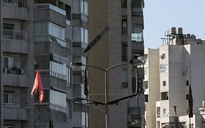 A bomb dropped from an Israeli jet hits a building in Tayouneh, Beirut, Lebanon, November 15, 2024. (AP Photo/Hassan Ammar)
