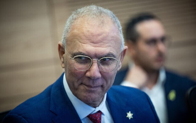 Yossi Shelley, director-general of the Prime Minister's Office, at a Finance Committee meeting at the Knesset on June 5, 2024 (Yonatan Sindel/Flash90) Yossi Shelley, director-general of the Prime Minister's Office, at a Finance Committee meeting at the Knesset on June 5, 2024 (Yonatan Sindel/Flash90)