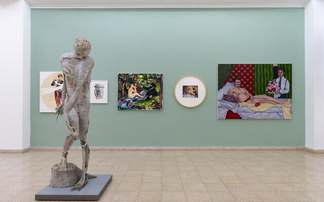 The 'Masterpieces' exhibition at the Mishkan Museum at Kibbutz Ein Harod, autumn 2024. (Photo by Daniel Hanoch)