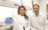 Prof. Carmit Levy, left, and Prof. Yaron Carmi of Tel Aviv University. (Tel Aviv University)