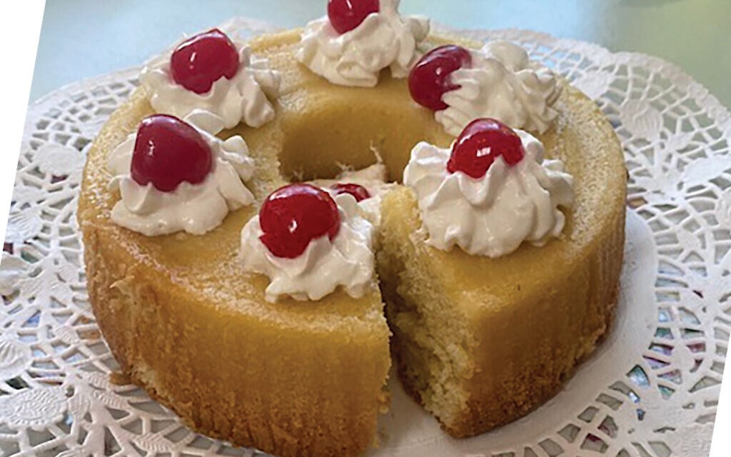 Spanish cake from 'Salsa' kosher Cuban cookbook by Genie Milgrom. (Courtesy)