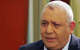 National Unity MK Gadi Eisenkot in an interview with Channel 12 broadcast on November 9, 2024. (Screenshot/Channel 12)