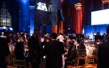 Hundreds attend the Zionist Organization of America's annual gala, New York, November 17, 2024. (Joseph Strauss via JTA)