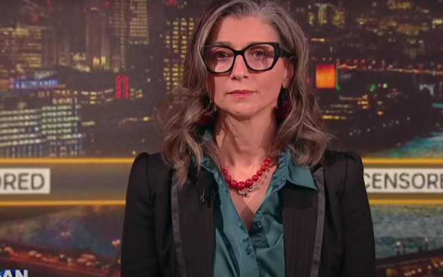 UN Special Rapporteur on the Palestinian Territories Francesca Albanese appears on Piers Morgan Uncensored, November 26, 2024. (YouTube, used in accordance with Clause 27a of the Copyright Law)