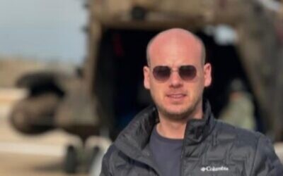 Eli Feldstein, a spokesman with the Prime Minister's Office named as a suspect in an investigation of an alleged leak of sensitive information. (Social media / used in accordance with Clause 27a of the Copyright Law)