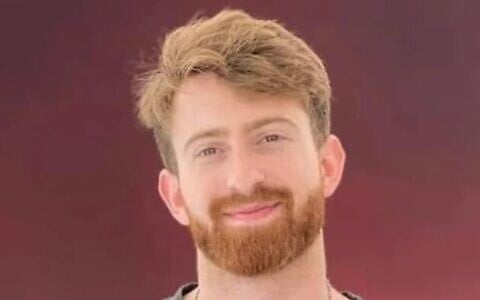Yonatan 'Johnny' Zeidman who was murdered by Hamas terrorists at the Supernova music festival on October 7, 2023. (Courtesy)