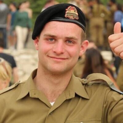 Staff Sgt. Yonatan 'Yoni' Golan (Courtesy) Staff Sgt. Yonatan 'Yoni' Golan (Courtesy)