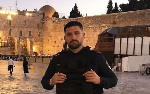 Master Sgt. Michael Lizmi, who was killed by Hamas terrorists in Ofakim on October 7, 2023. (Courtesy)