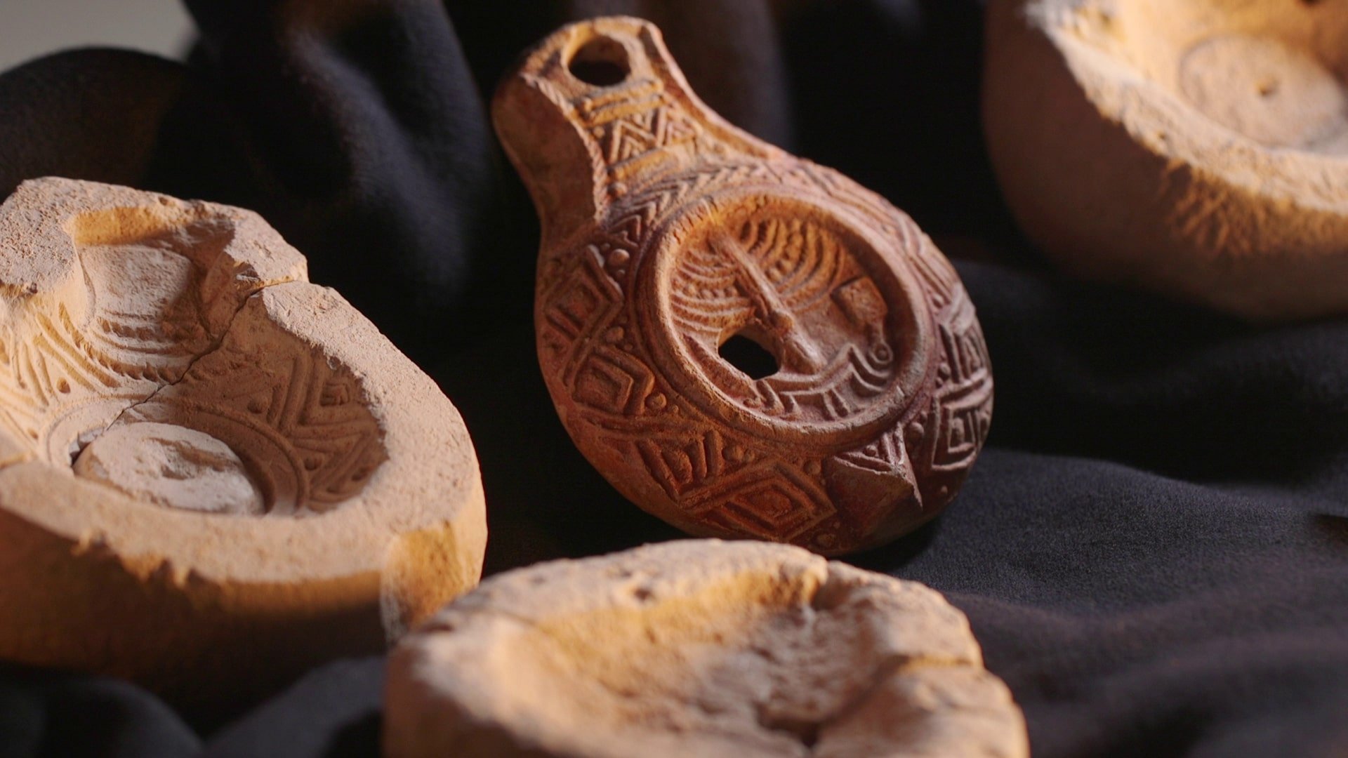 Rare oil lamp with Temple menorah found from time when Romans barred ...