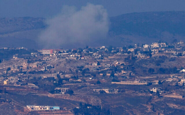 This picture taken from northern Israel along the border with southern Lebanon shows smoke billowing above the Lebanese village of Khiam, on December 2, 2024 (Photo by Jalaa MAREY / AFP) This picture taken from northern Israel along the border with southern Lebanon shows smoke billowing above the Lebanese village of Khiam, on December 2, 2024 (Photo by Jalaa MAREY / AFP)