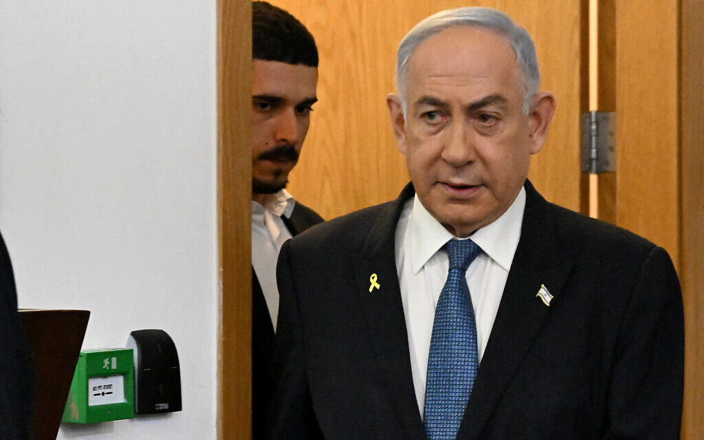 Netanyahu recovering after successful prostate removal surgery