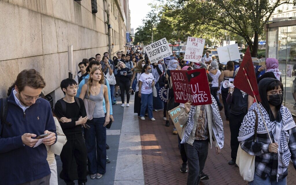 Columbia’s anti-Israel student alliance booted from Instagram