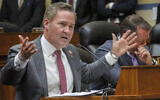 US Rep. Mike Waltz, R-Fla., speaks during a hearing on Capitol Hill, July 22, 2024, in Washington. (AP Photo/Rod Lamkey, Jr., File)