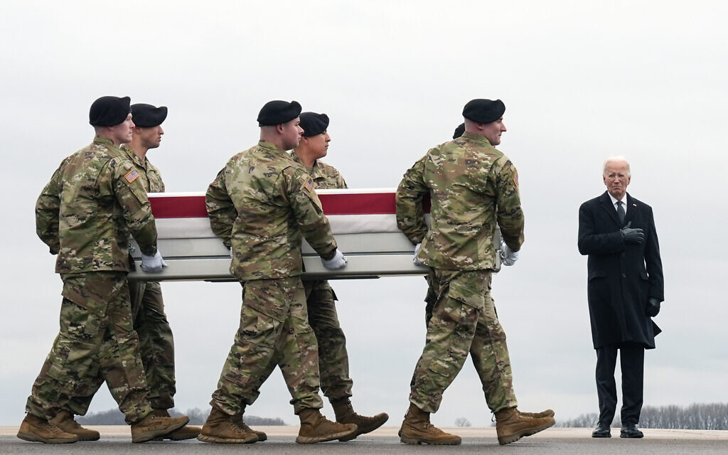 Two charged over Iran-backed drone strike that killed 3 US troops in Jordan