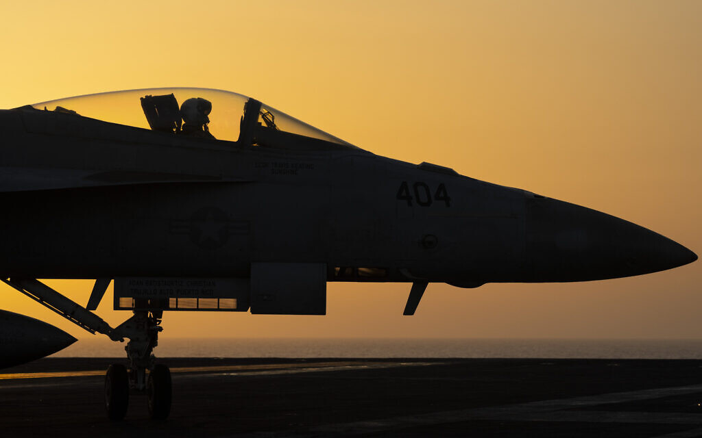 Two US Navy pilots shot down over Red Sea in apparent ‘friendly fire’ incident