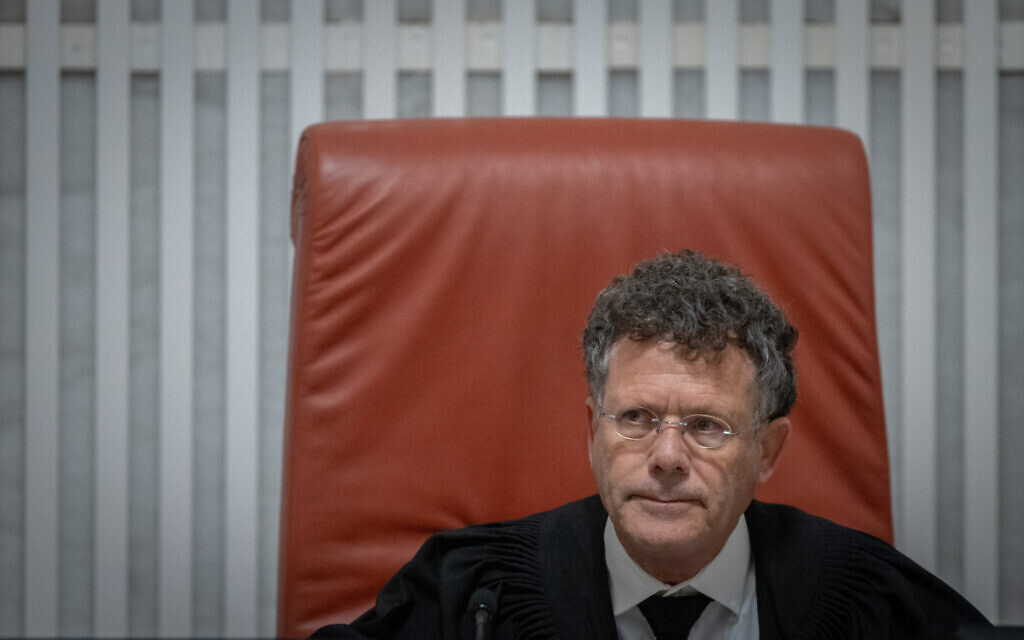 Right-wing MKs say Amit can’t be Supreme Court chief due to conflict of interest claims