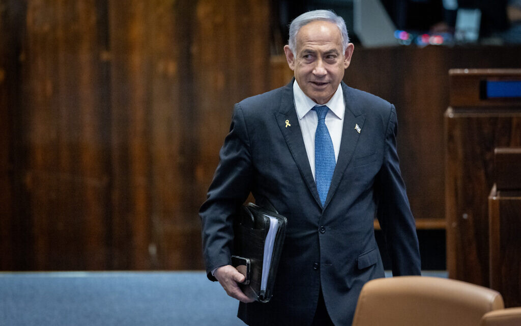 Netanyahu stays in the hospital Monday night as planned after prostate surgery