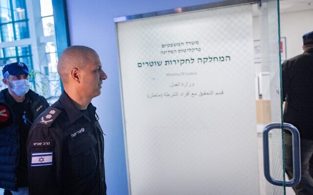 Israel Prison Service chief Kobi Yaakobi arrives for questioning at the Department of Internal Police Investigations, in Jerusalem, December 24, 2024. (Chaim Goldberg/Flash90) Israel Prison Service chief Kobi Yaakobi arrives for questioning at the Department of Internal Police Investigations, in Jerusalem, December 24, 2024. (Chaim Goldberg/Flash90)