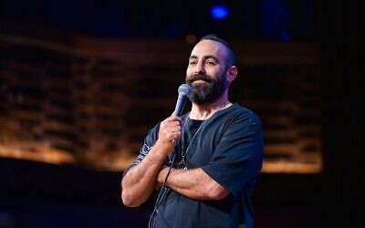 Stand-up comedian/Israel advocate Yohay Sponder. (Limor Azran Garfinkle)