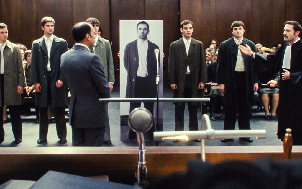 Arthur Harari (right) as attorney Georges Kiejman in 'The Goldman Case.' (Courtesy of Menemsha Films/Moonshaker) Arthur Harari (right) as attorney Georges Kiejman in 'The Goldman Case.' (Courtesy of Menemsha Films/Moonshaker)