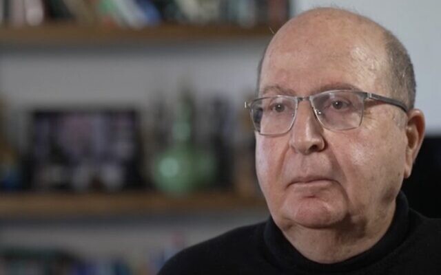 Former defense minister Moshe Ya'alon speaks to Channel 12 about his recent comments accusing the government of dragging Israel down path of 'ethnic cleansing,' in the Gaza Strip, December 1, 2024. (Screenshot/Channel 12) Former defense minister Moshe Ya'alon speaks to Channel 12 about his recent comments accusing the government of dragging Israel down path of 'ethnic cleansing,' in the Gaza Strip, December 1, 2024. (Screenshot/Channel 12)