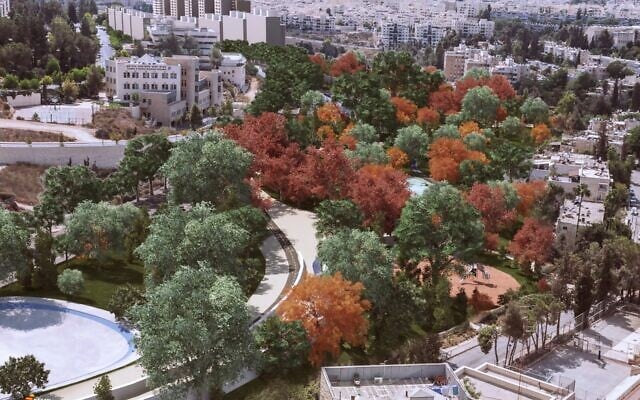 An artist's rendition of the new Begin Rooftop project. (Kolker Kolker Epstein Architects)
