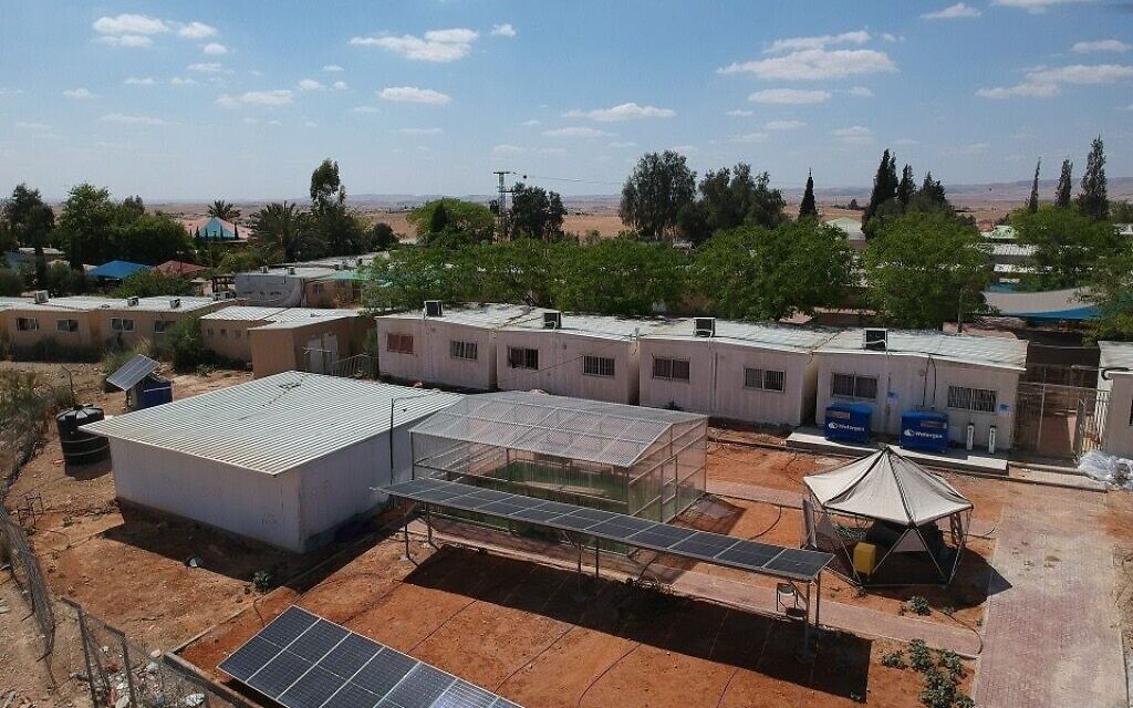 Pioneering Bedouin school models sustainable, solar-powered living