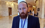 Dr. Michael Wolfowicz, in an image taken from an August, 2024, interview with Israel National News. (Used in accordance with Clause 27a of the Copyright Law)