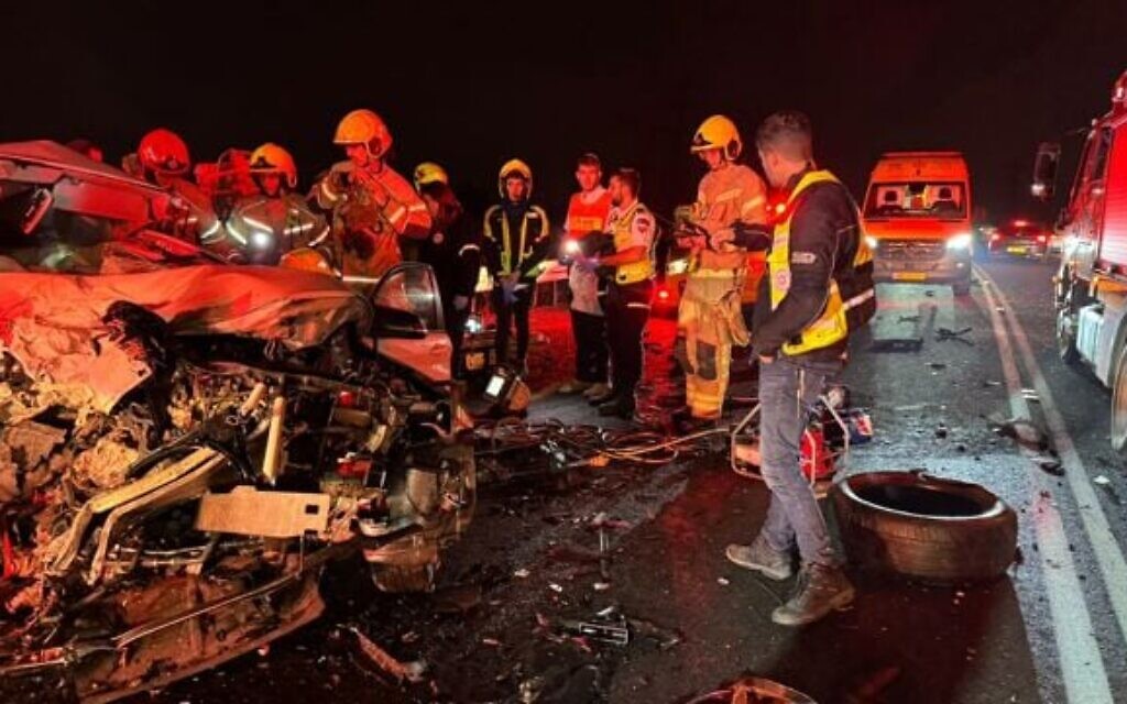 Three young women killed in overnight collision near Yavne