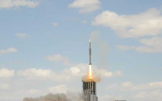 An undated photo of the Barak MX system. (Israel Aerospace Industries)