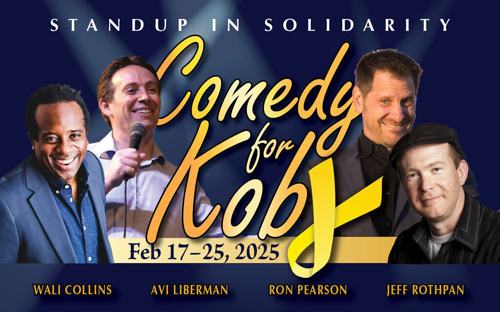Don’t miss the all new Comedy for Koby