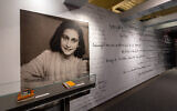 'Anne Frank: The Exhibition,' at the Center for Jewish History in New York City, January 2025. (John Halpern)
