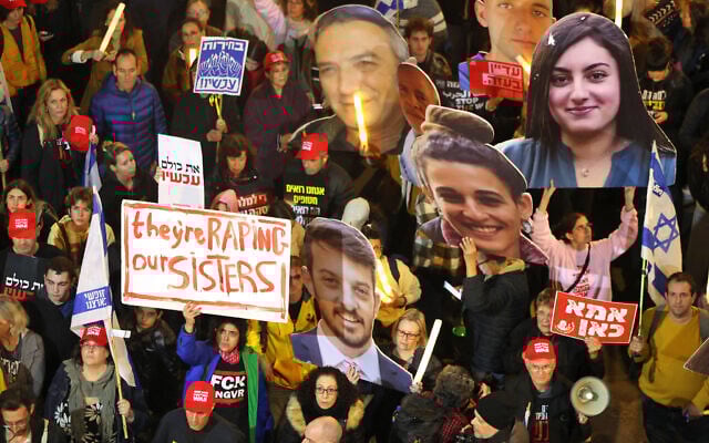 Protesters hold candles and cutout portraits of hostages held captive in Gaza during a demonstration in Tel Aviv on January 4, 2025 (Photo by Jack GUEZ / AFP) Protesters hold candles and cutout portraits of hostages held captive in Gaza during a demonstration in Tel Aviv on January 4, 2025 (Photo by Jack GUEZ / AFP)