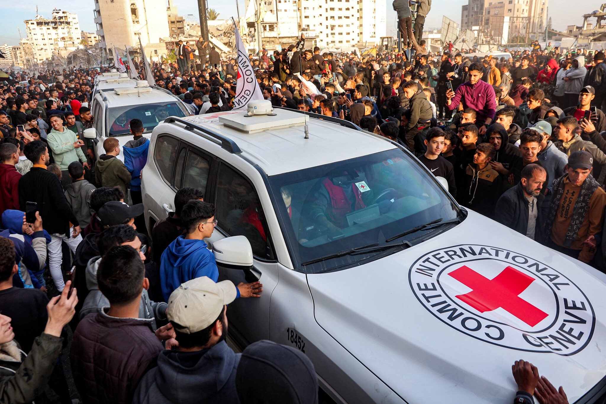NextImg:Facing flak, Red Cross defends its role in Israel-Hamas war
