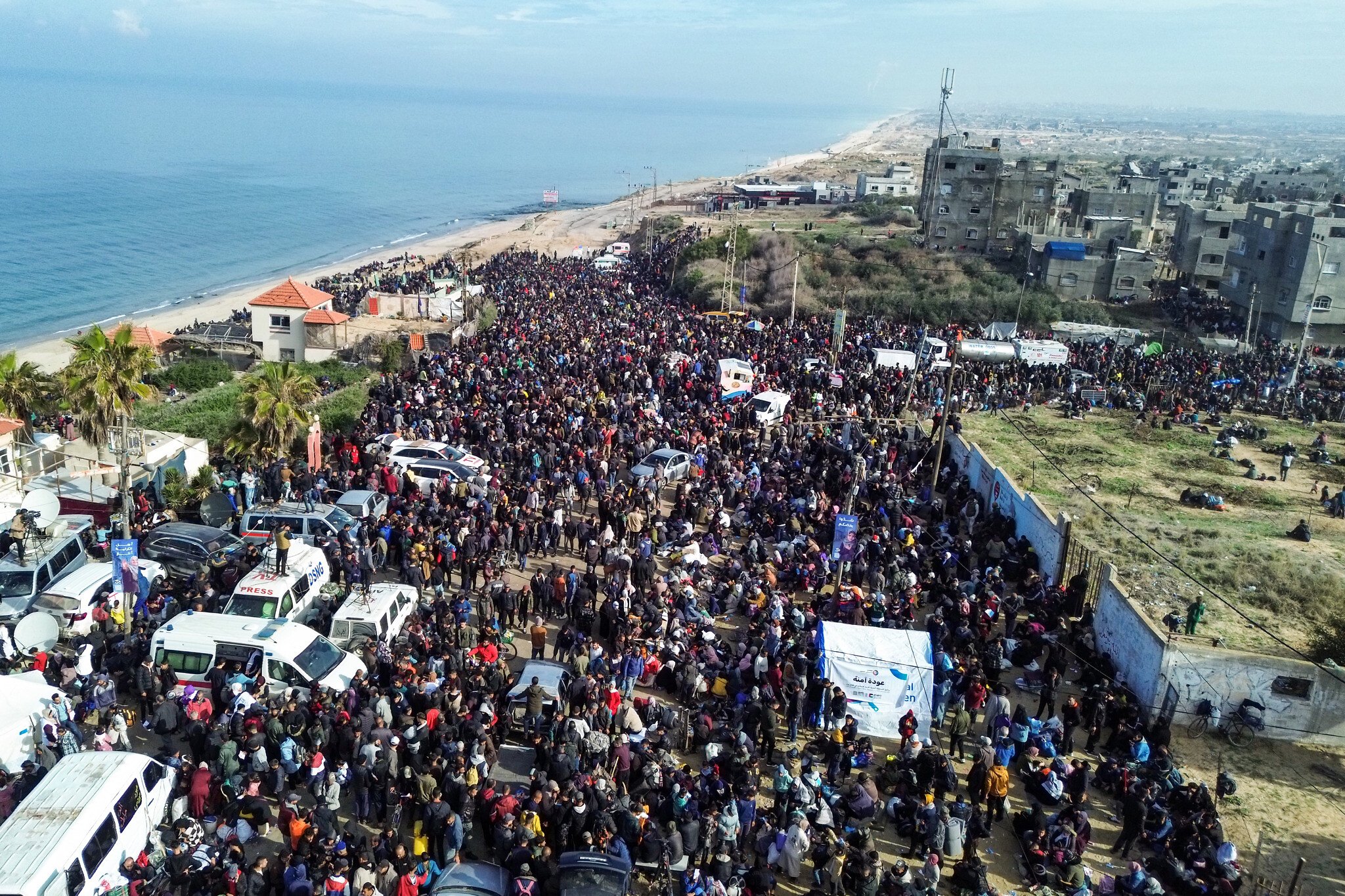 NextImg:With disagreements resolved, Israel set to allow Gazans to return to Strip’s north