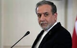 Iranian Foreign Minister Abbas Araghchi at a press conference in Tehran, Iran, December 30, 2024. (AP/Vahid Salemi)