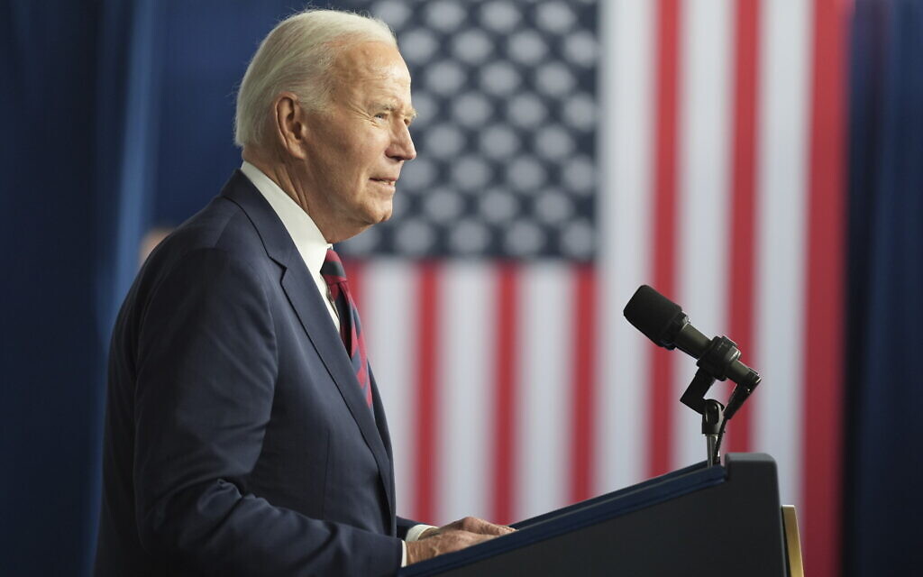 Biden, who campaigned on issue of antisemitism, leaves as it hits historic levels