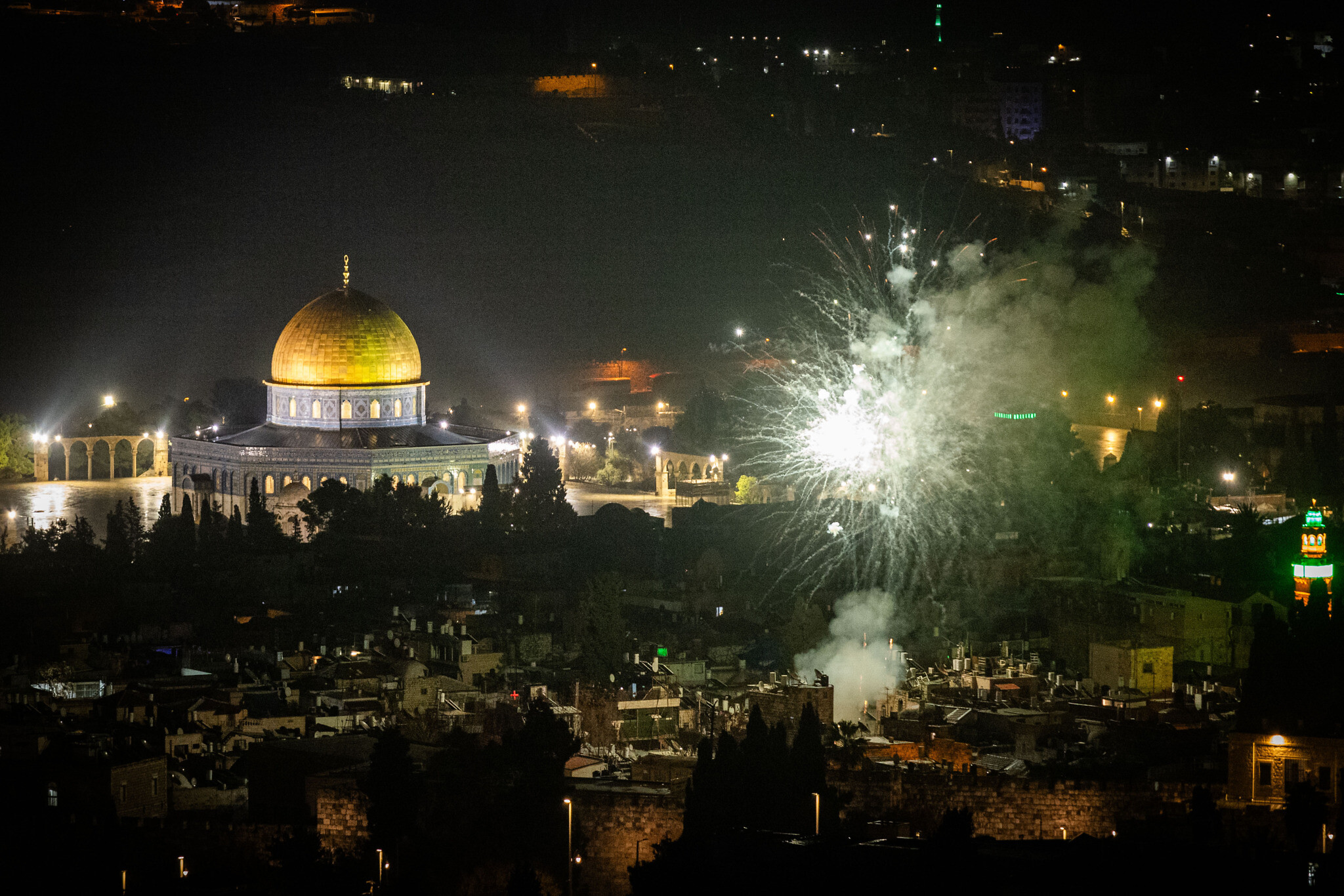2025 kicks off with celebrations, midnight rockets from Gaza for 2nd straight year