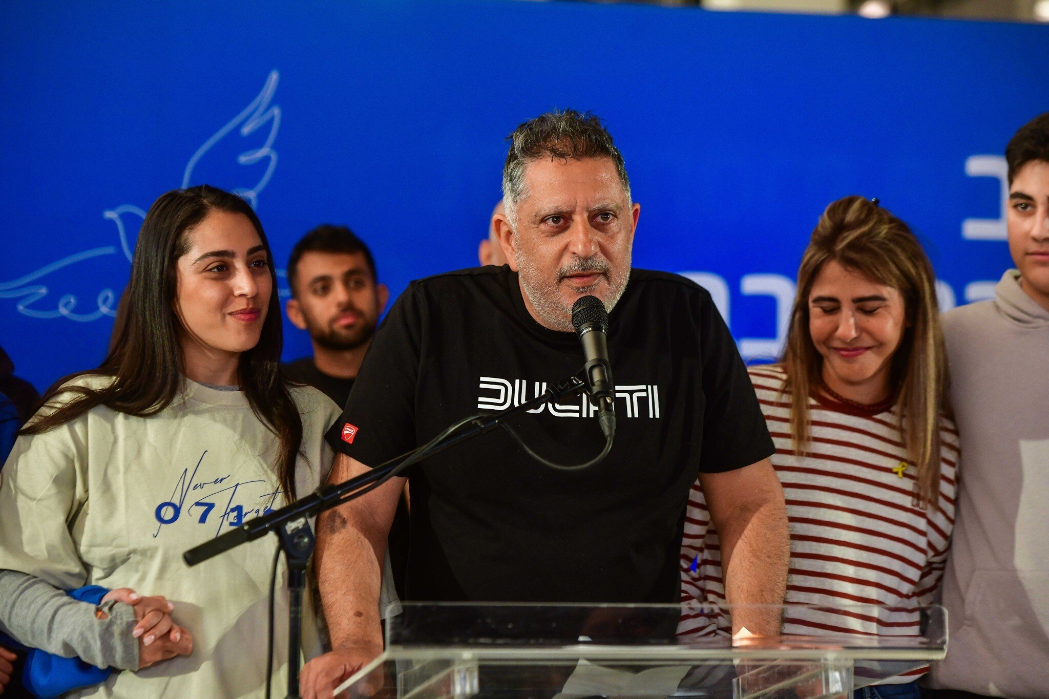 NextImg:Father of freed hostage says nation ‘will settle accounts’ with those who opposed deal