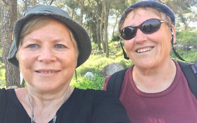 Sisters-in-law Rachel Cohen (L), 73, and Aliza Rice, 70, were killed in a terror shooting attack in the West Bank village of al-Funduq on January 6, 2025. (Courtesy)