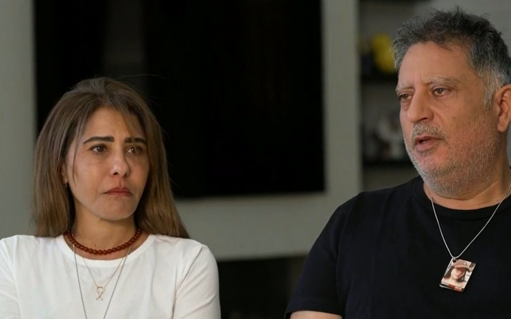 Parents of hostage Liri Albag say ‘she’s not the same girl’ in Hamas video
